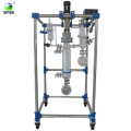 Single Layer Glass Reactor 1l 2l 3l 5l Miniature Laboratory Reactor